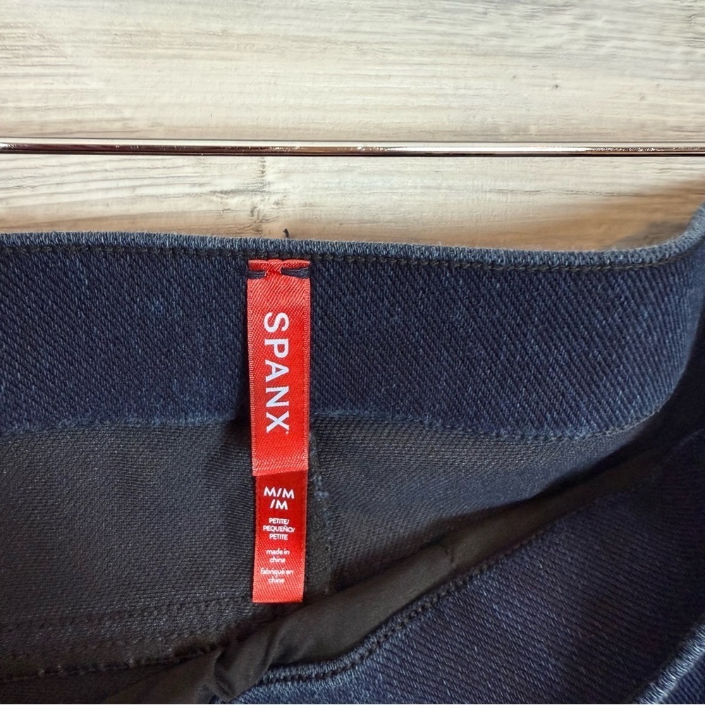 SPANX Women's Dark Blue Jeggings - Picture 2 of 5